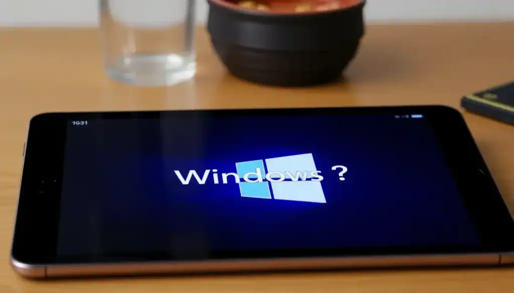 iPad 螢幕出現 Windows 標誌問號亮起